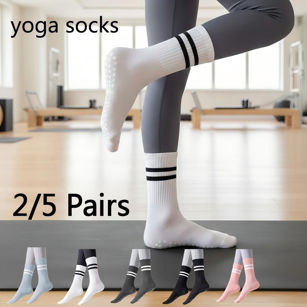 Yoga Fitness Wear - Women Non Slip Yoga Socks, Grippy