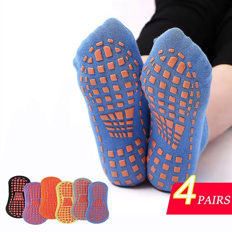 Yoga Fitness Wear - 4 Pairs of Comfortable Pure Cotton