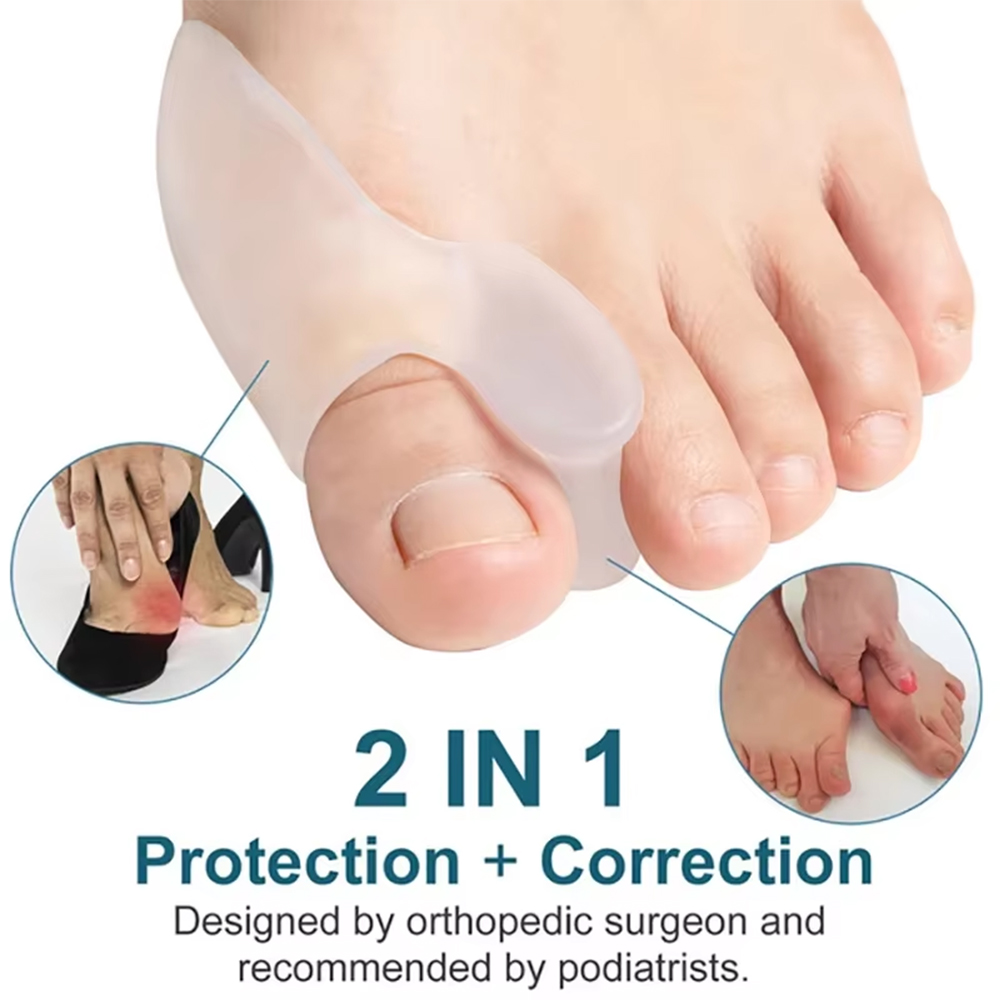 1 Pair Protective Toe Separato - Yoga Toe Separator のレビューと価格