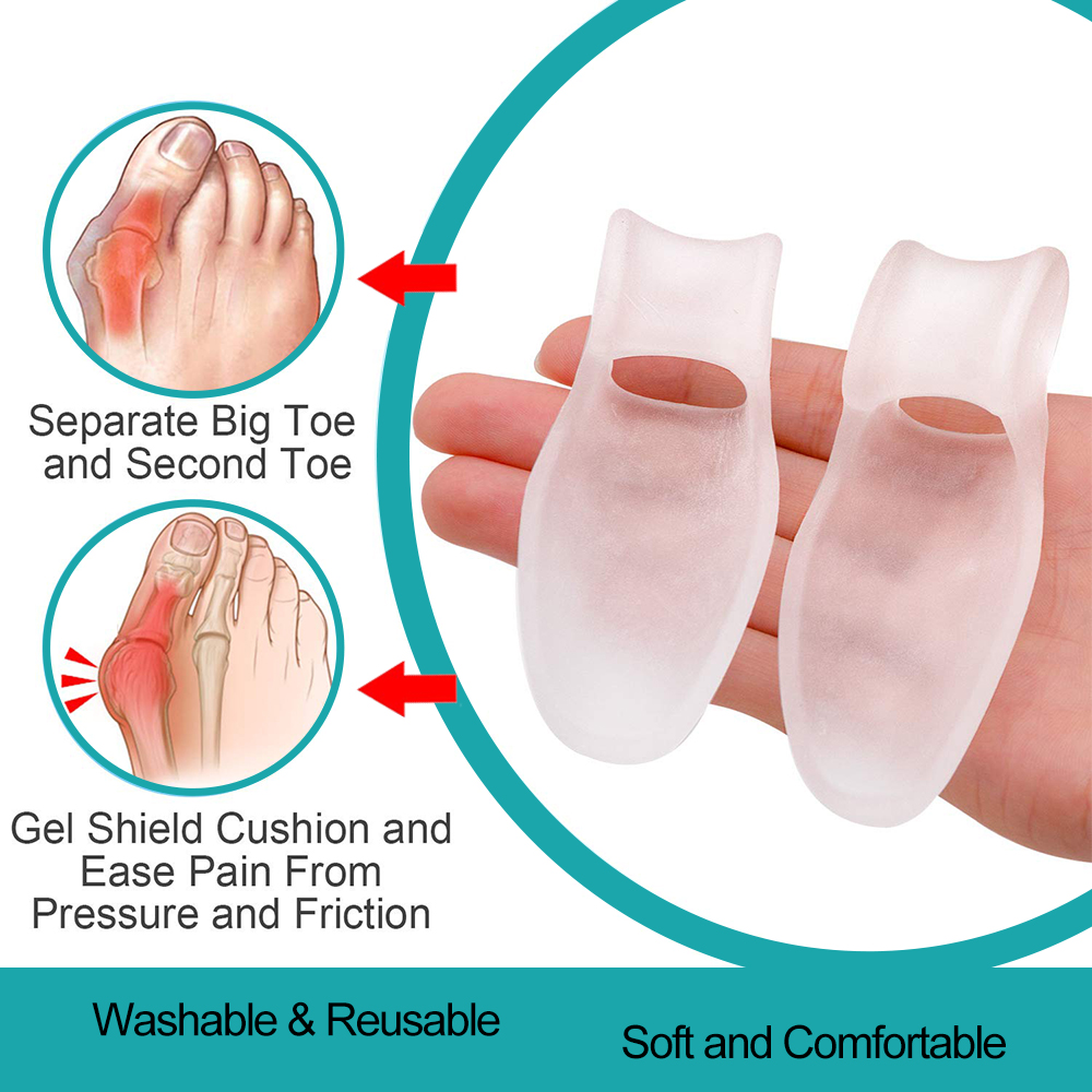 1 Pair Protective Toe Separato - Yoga Toe Separator のレビューと価格