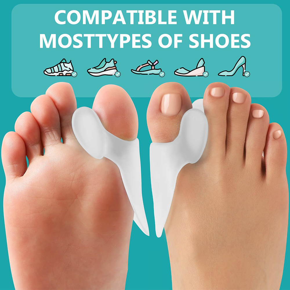 1 Pair Protective Toe Separato - Yoga Toe Separator のレビューと価格