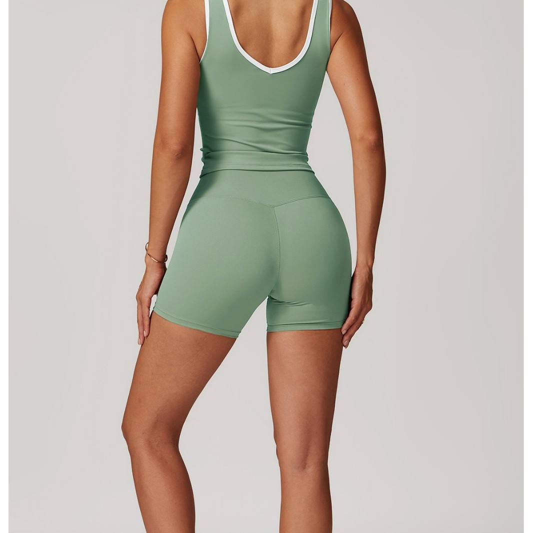 Cross Back High Waist Yoga Set - Yoga Health & Fitness Center のレビューと価格