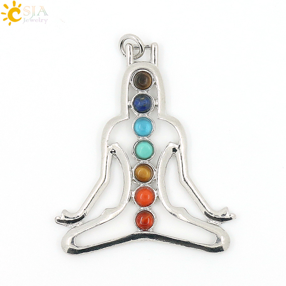 CSJA Chakras Natural Stone Cry - Yoga Health & Fitness Center のレビューと価格