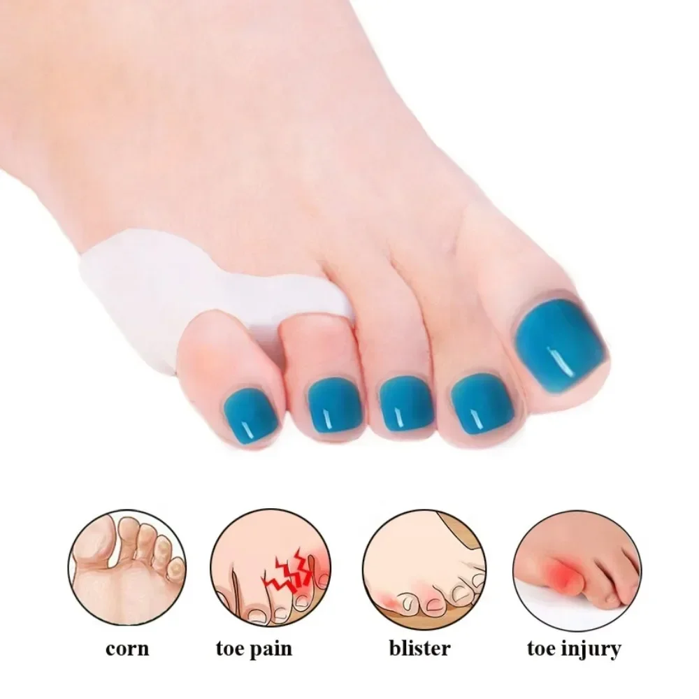 2pcs Silicone Toe Separator Fi - Yoga Toe Separator のレビューと価格
