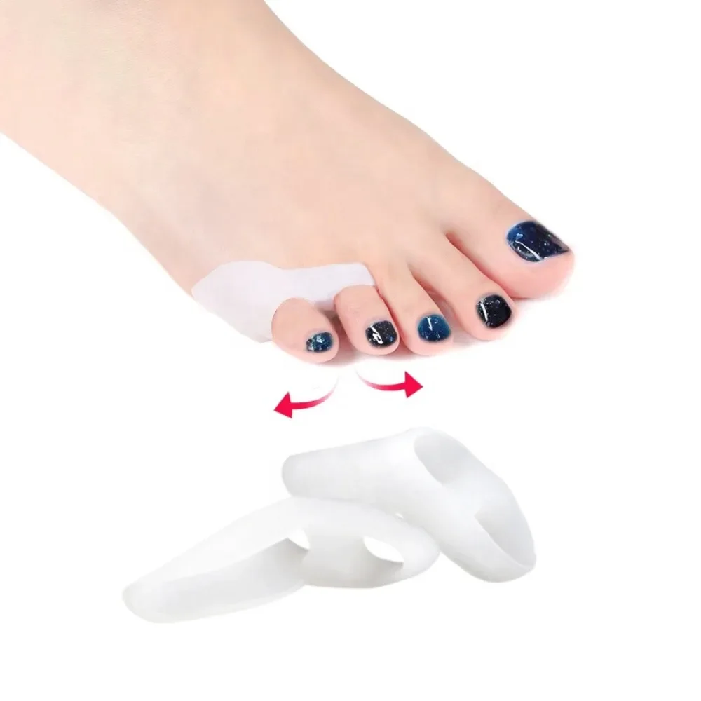 2pcs Silicone Toe Separator Fi - Yoga Toe Separator のレビューと価格