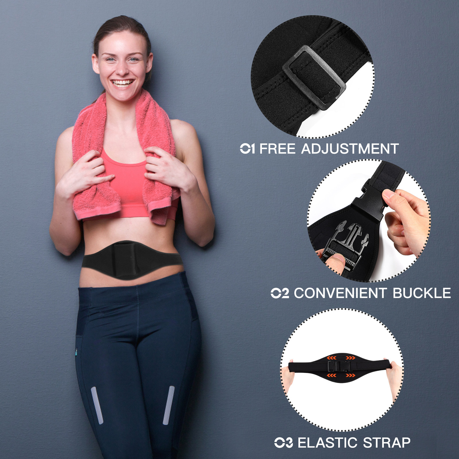 Nylon Microphone Carrier Belt  - Yoga Fitness Teacher のレビューと価格