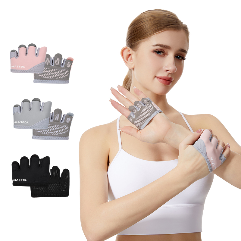 Pair of Fitness Fingerless Glo - Fitness Yoga Pilates のレビューと価格
