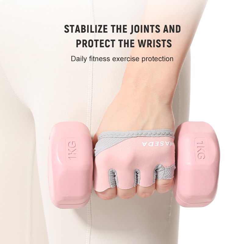 Pair of Fitness Fingerless Glo - Fitness Yoga Pilates のレビューと価格