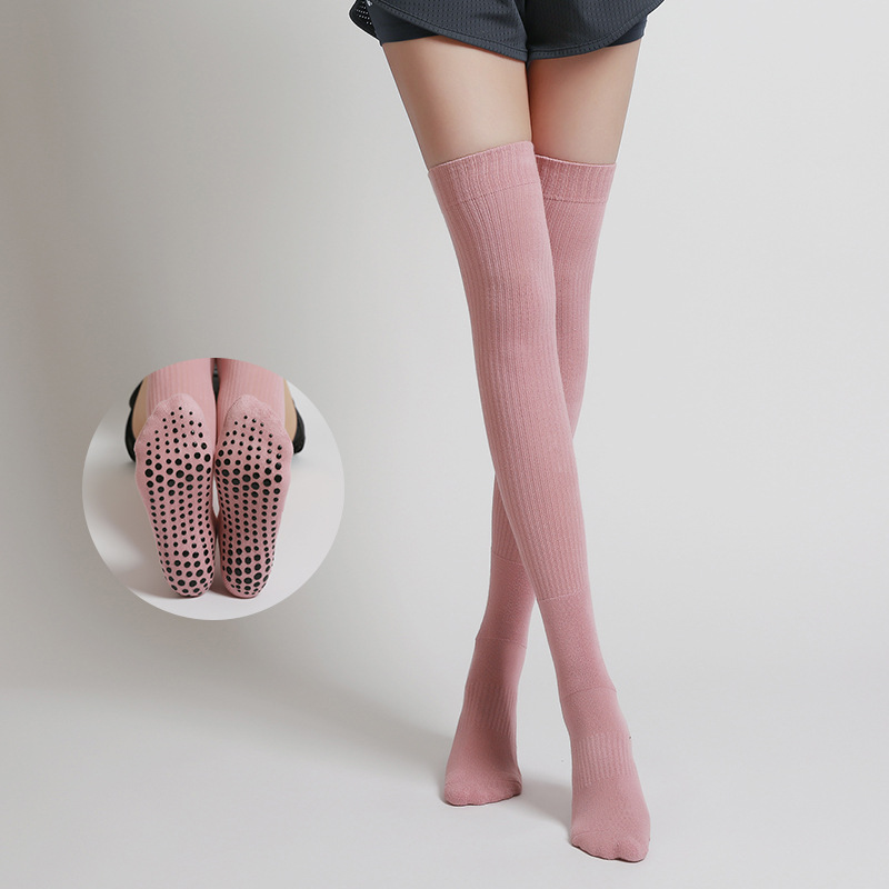 Women Non-slip Yoga Socks Long - Fitness Yoga Pilates のレビューと価格