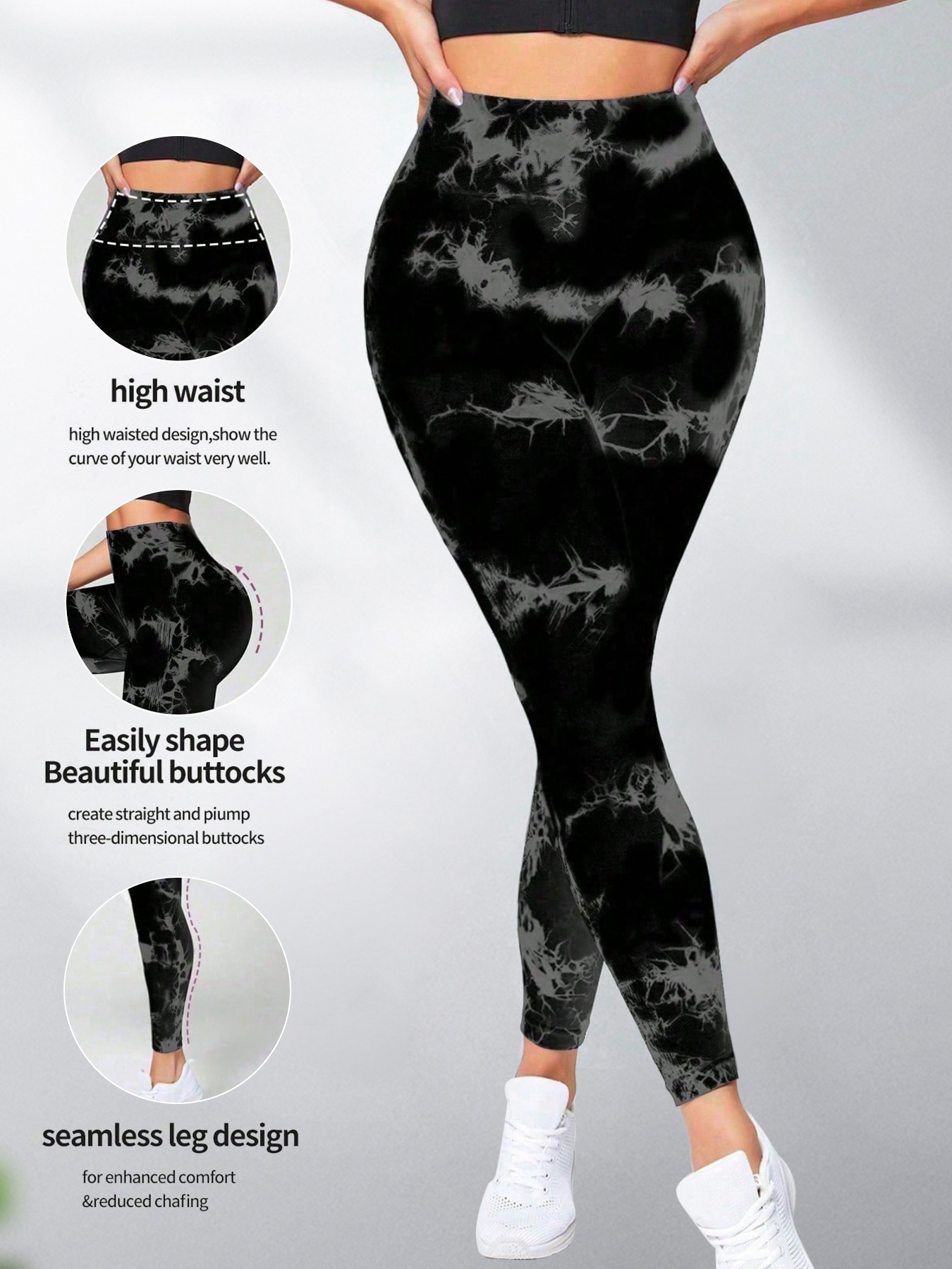 2pcs Seamless High Elastic Tie - Yoga & Fitness With Denise のレビューと価格