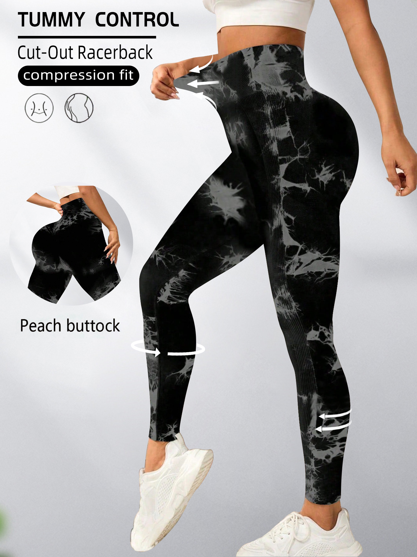 2pcs Seamless High Elastic Tie - Yoga & Fitness With Denise のレビューと価格