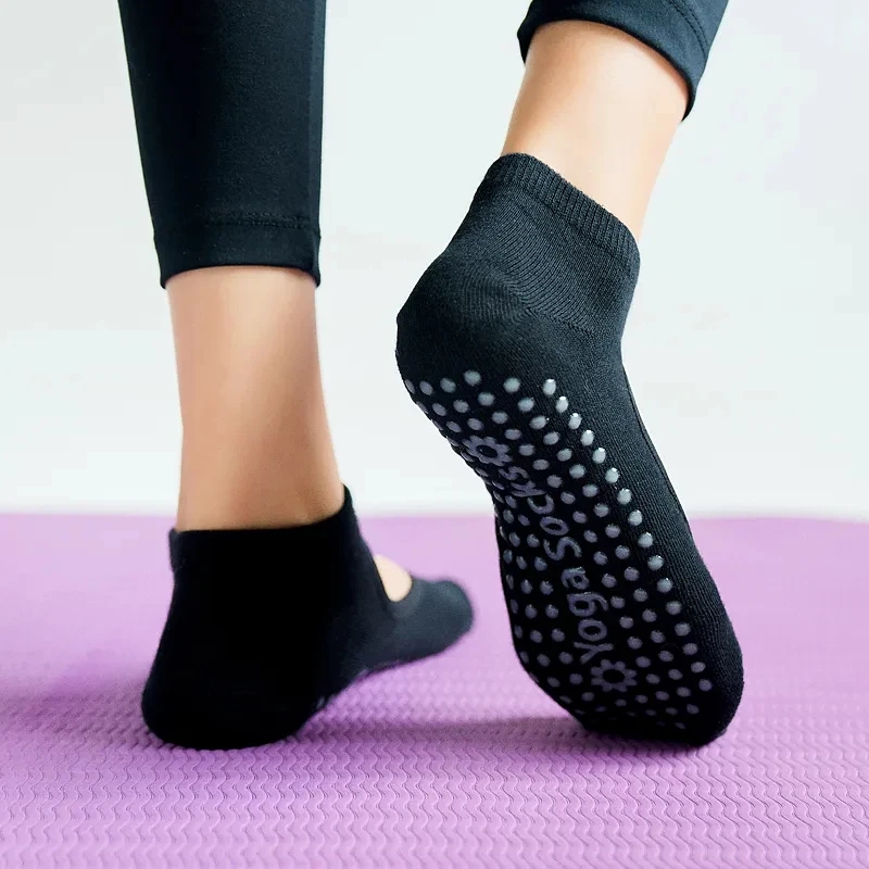 High Quality Women Yoga Socks  - Fitness Yoga Pilates のレビューと価格