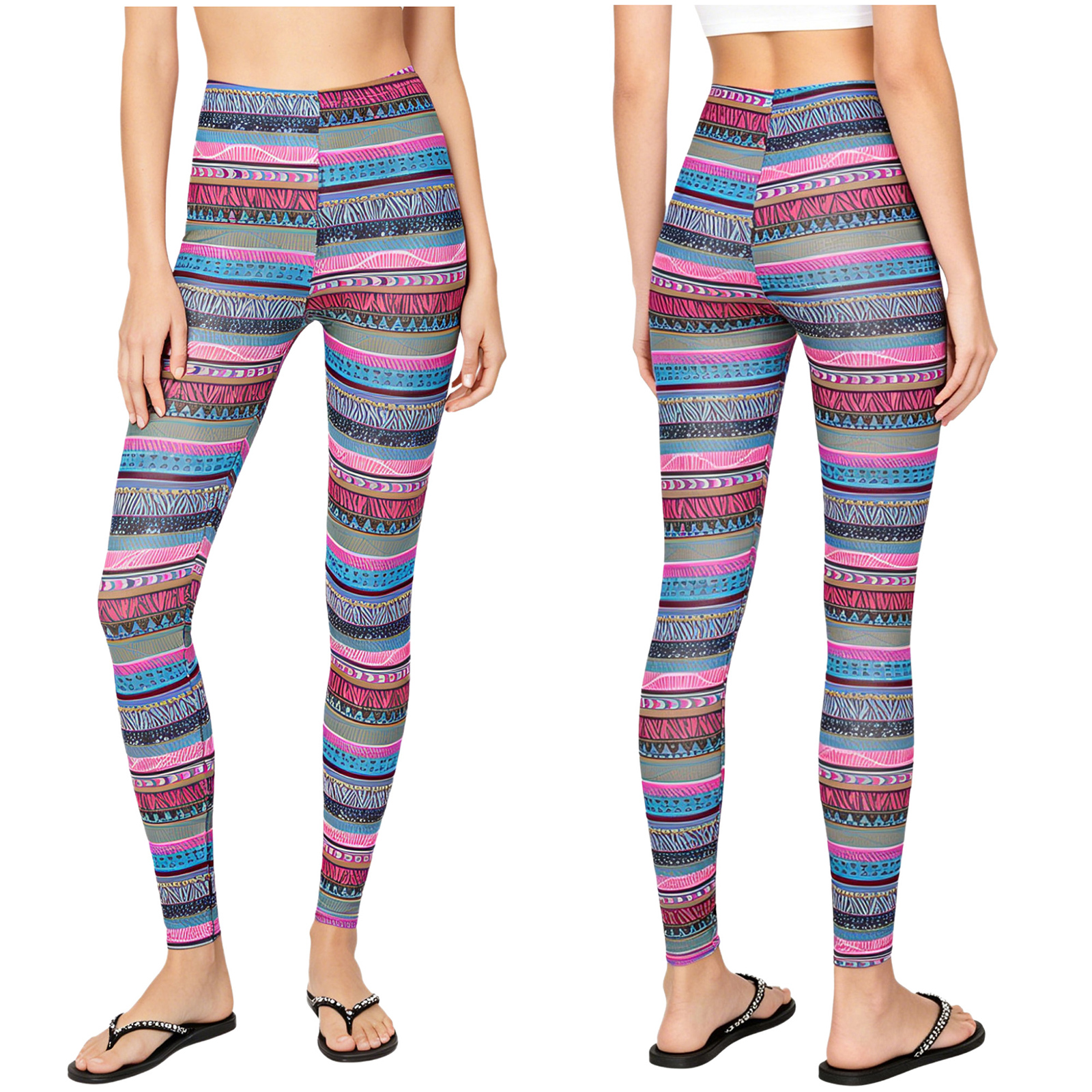 Leggings Women Sexy Sport Gym  - Yoga & Fitness With Denise のレビューと価格