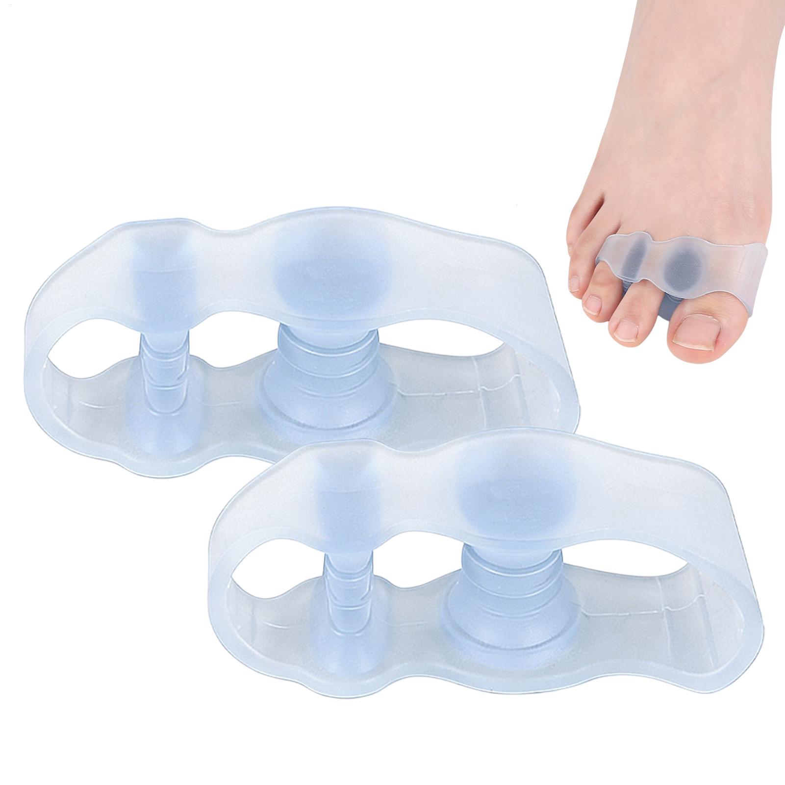 1 Pair Big Toe Separators Foot - Yoga Toe Separator のレビューと価格