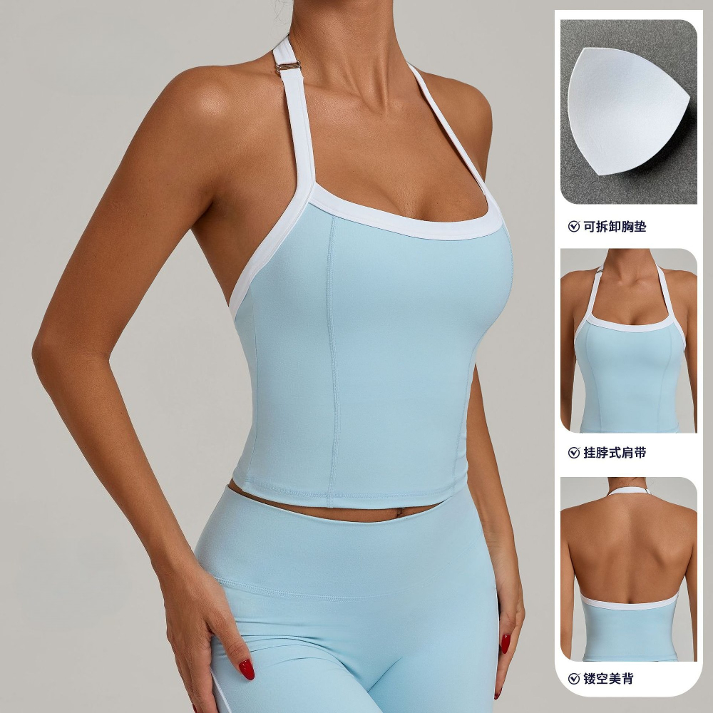 Hanging Neck Top Sports Bra Wo - Yoga Blocks のレビューと価格