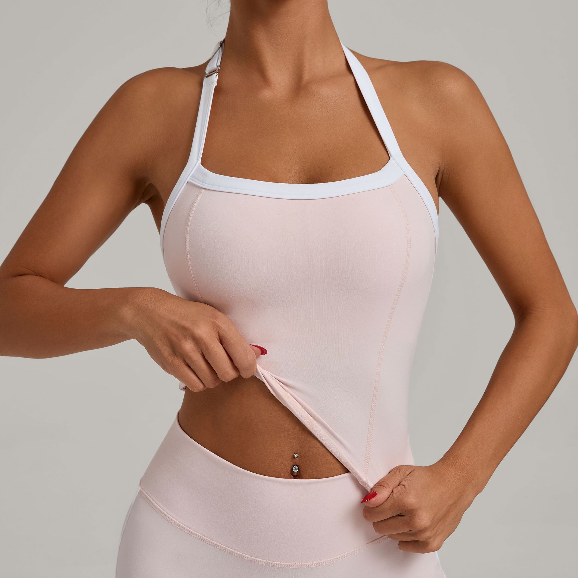 Hanging Neck Top Sports Bra Wo - Yoga Blocks のレビューと価格