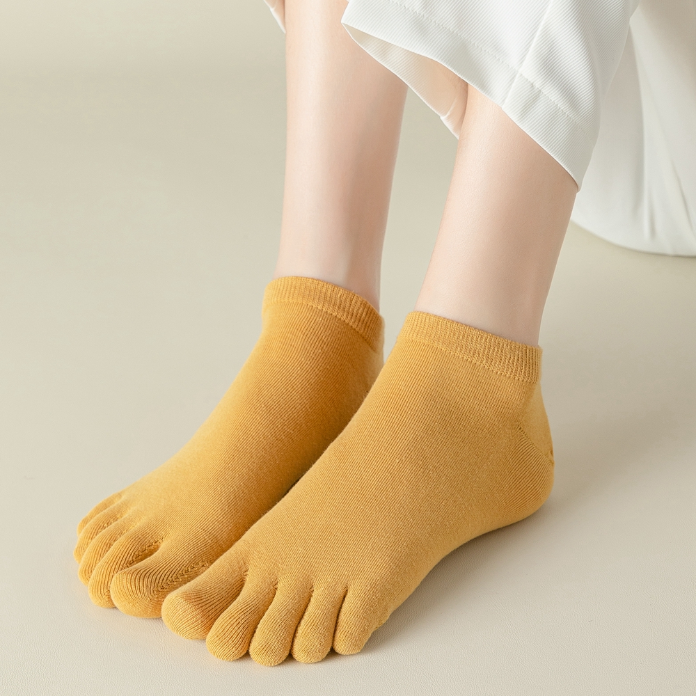 5 Pairs Women Toe Socks with S - Yoga Toe Separator のレビューと価格