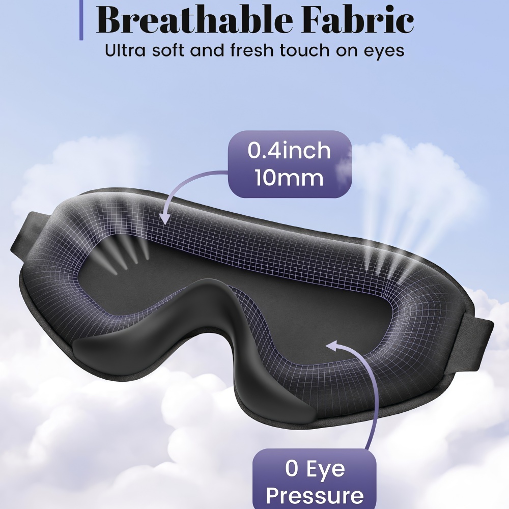 3D Deep Contoured Eye Cover wi - Yoga Blocks のレビューと価格