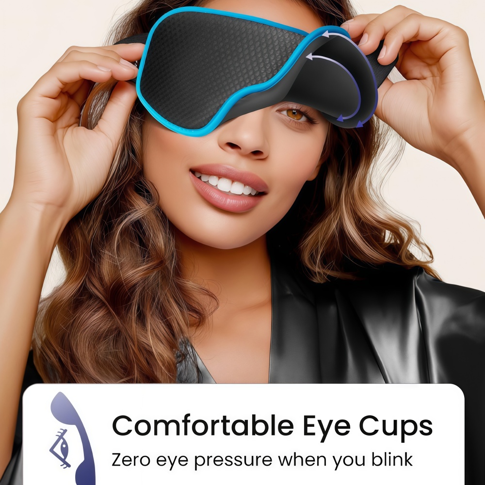 3D Deep Contoured Eye Cover wi - Yoga Blocks のレビューと価格