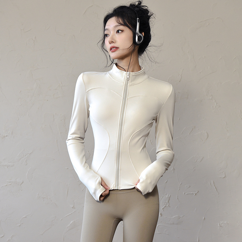 Long Sleeve Sports Jacket Wome - Yoga & Fitness With Denise のレビューと価格