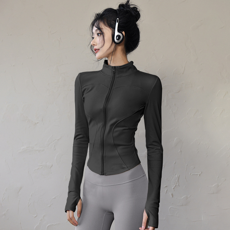 Long Sleeve Sports Jacket Wome - Yoga & Fitness With Denise のレビューと価格
