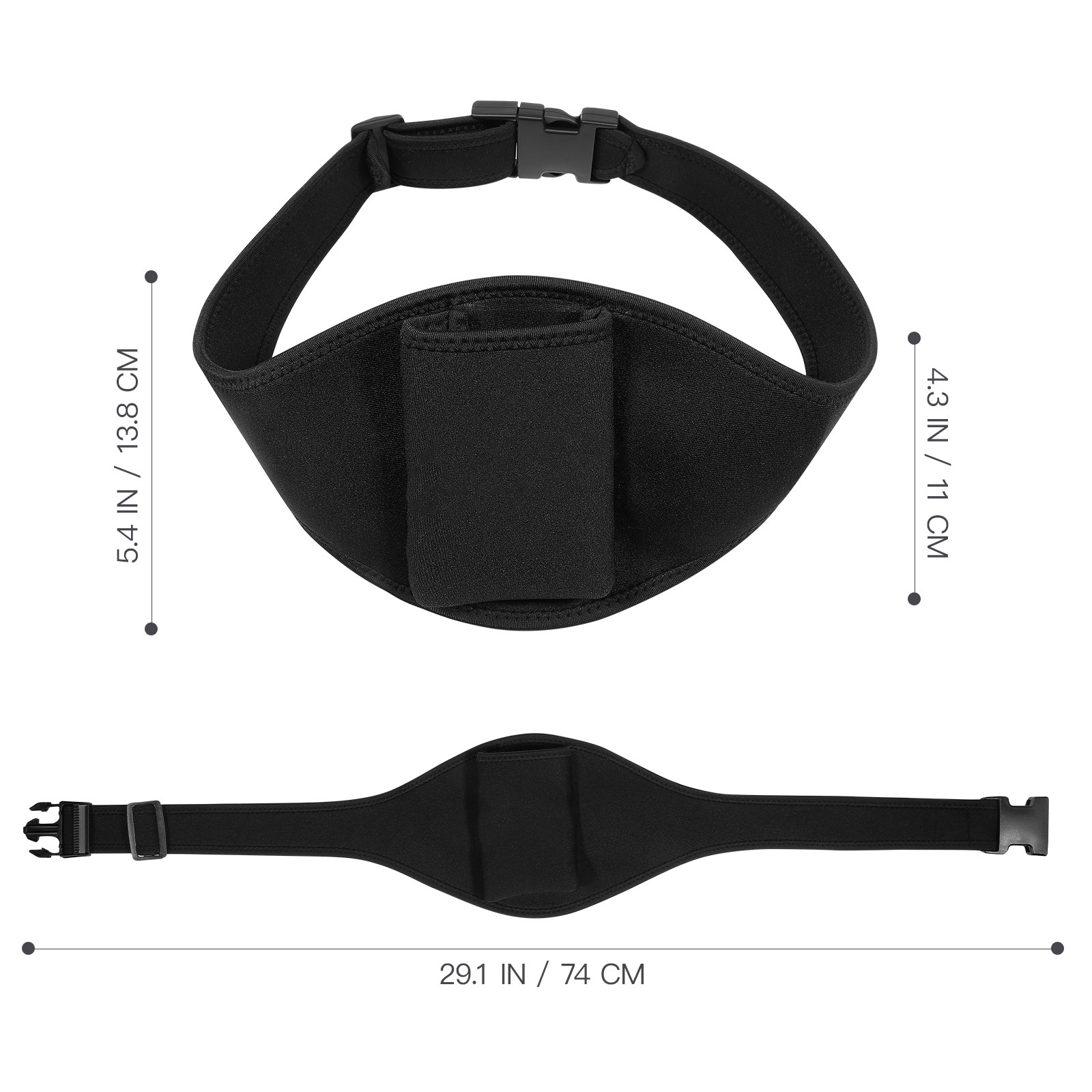 Microphone Holder Waist Bag Ad - Yoga Fitness Teacher のレビューと価格