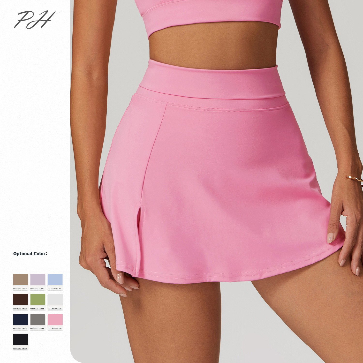 Women's Yoga Short Skirt Golf  - Yoga Fitness Dress のレビューと価格