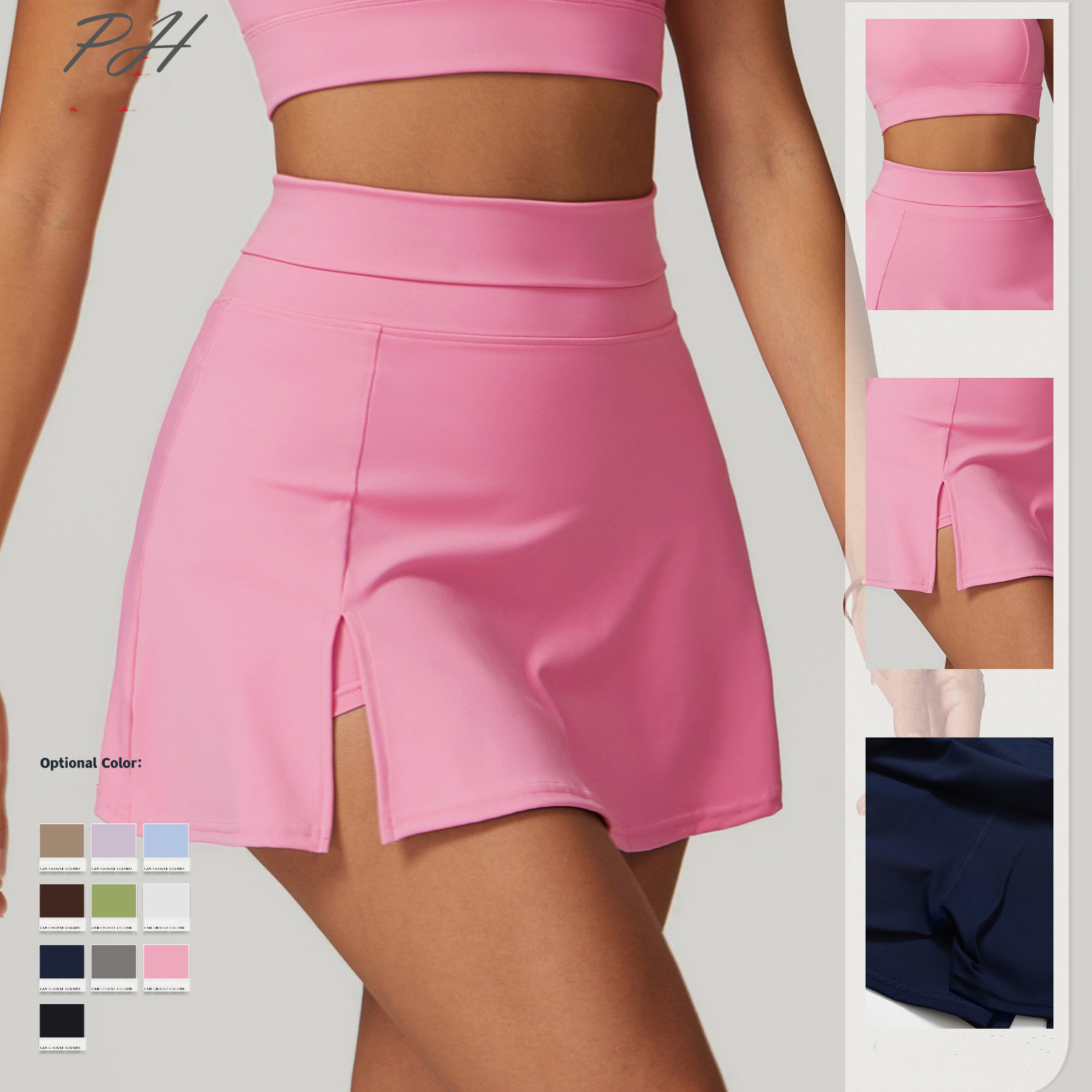 Women's Yoga Short Skirt Golf  - Yoga Fitness Dress のレビューと価格