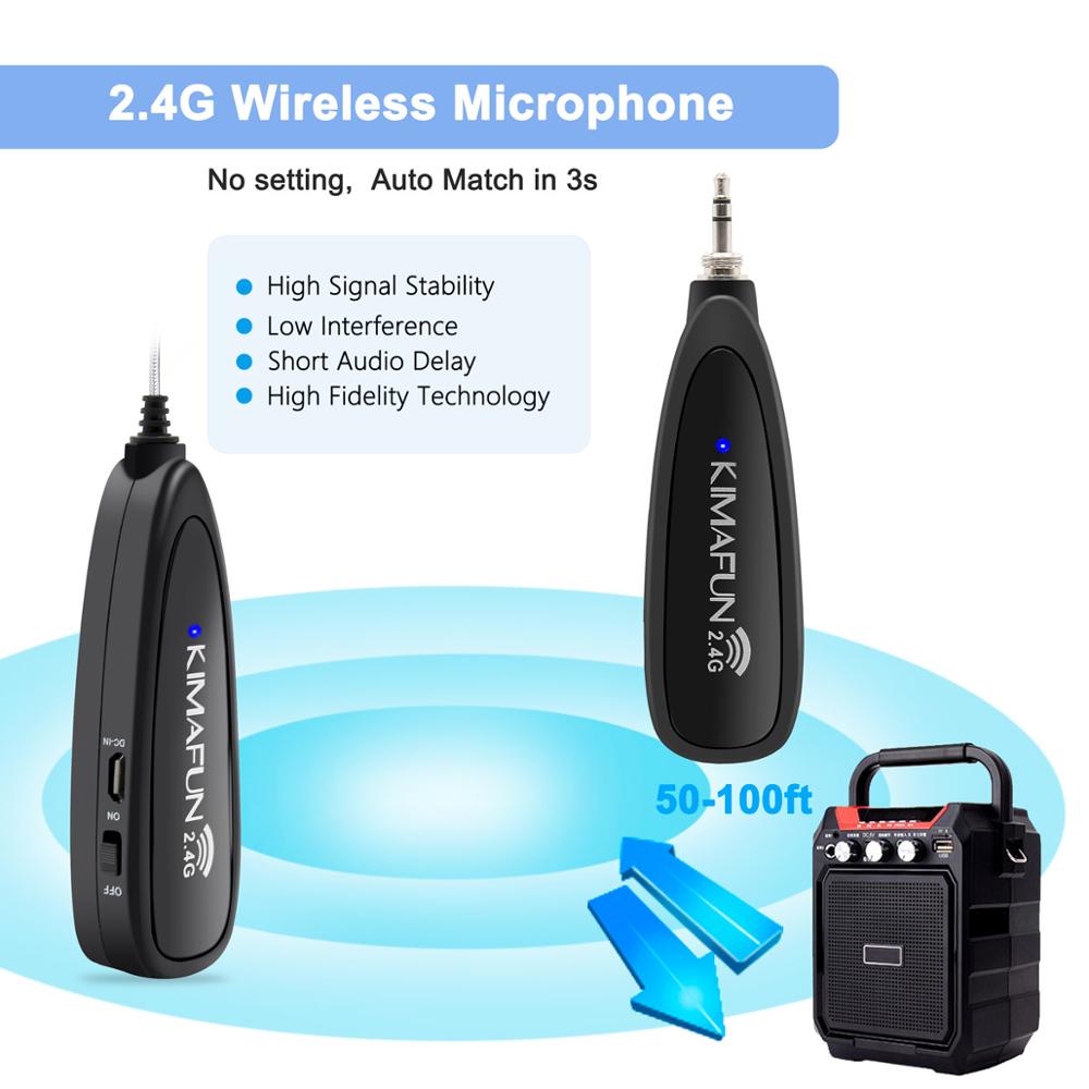KIMAFUN 2.4G Wireless Headset  - Yoga Fitness Teacher のレビューと価格