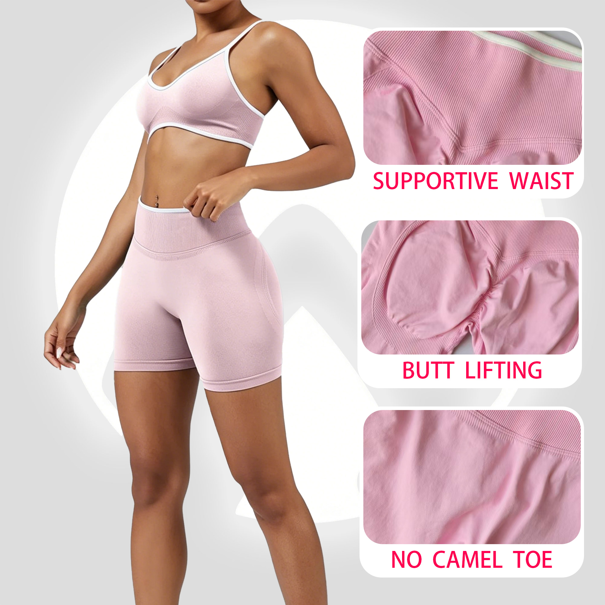Women Seamless Colour Block Sp - Yoga Blocks のレビューと価格