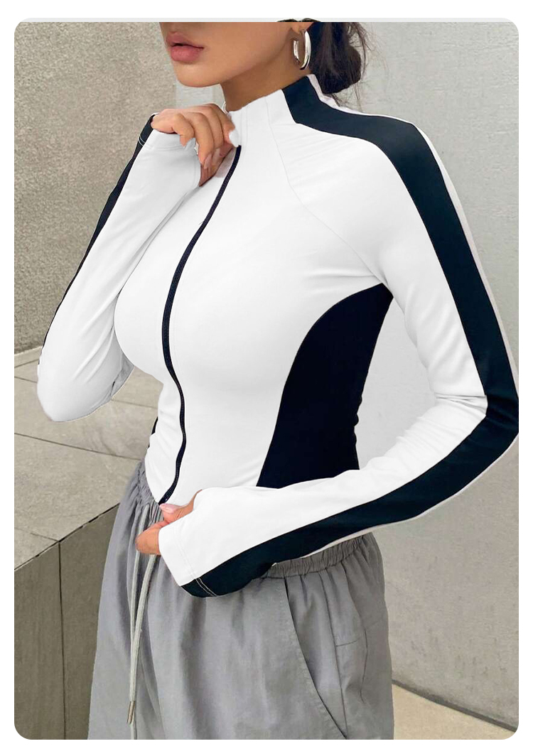 Yoga Clothes Stand Up Collar J - Yoga & Fitness With Denise のレビューと価格