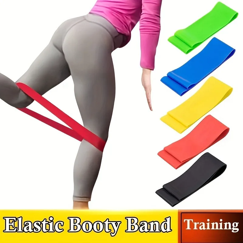 5PCS Resistance Resistance Ban - Yoga Fitness Resistance Band のレビューと価格