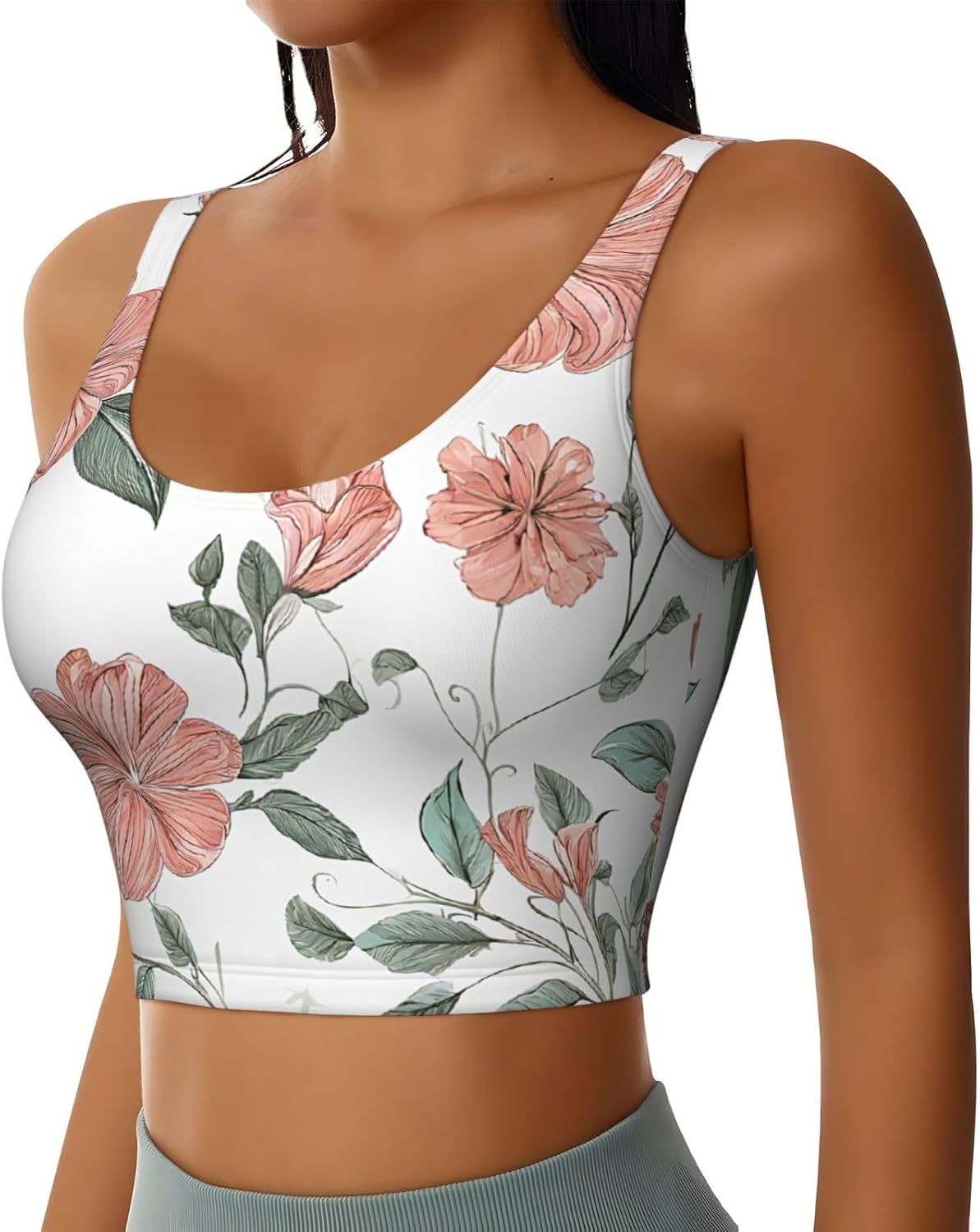 Hawaiian Flower Print Print Wo - Yoga Dance & Fitness Center Llc のレビューと価格