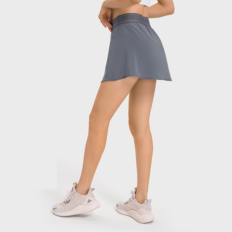 Women 2 In 1 Sport Tennis Skir - Yoga Fitness Dress のレビューと価格