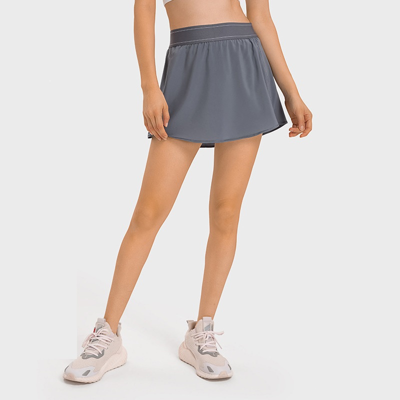 Women 2 In 1 Sport Tennis Skir - Yoga Fitness Dress のレビューと価格