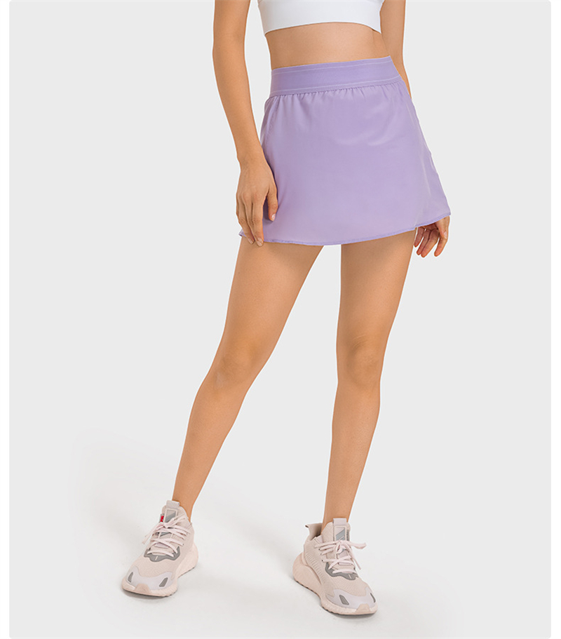 Women 2 In 1 Sport Tennis Skir - Yoga Fitness Dress のレビューと価格