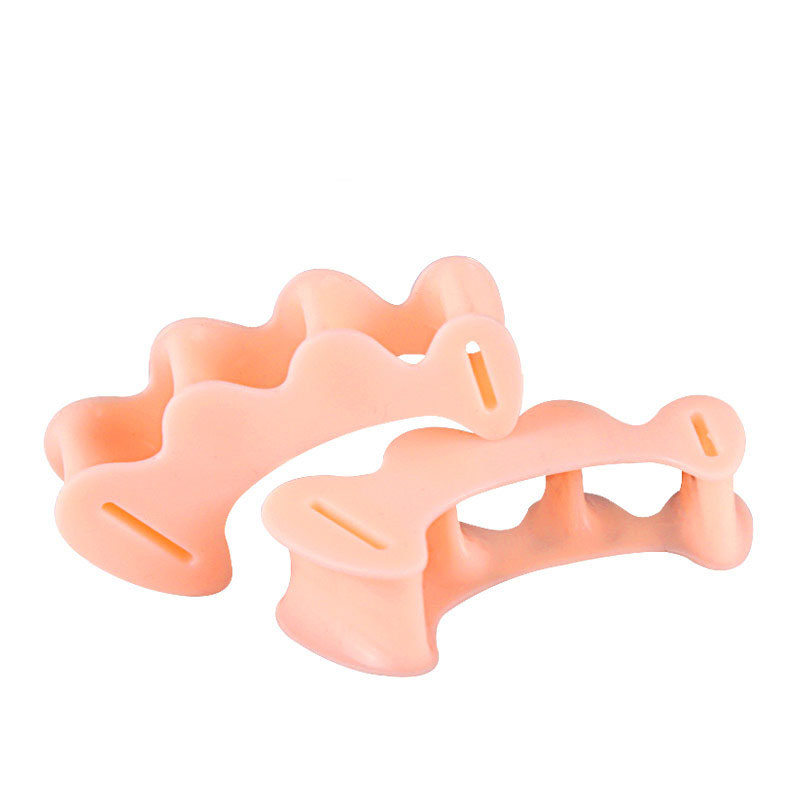 2Pcs=1Pair Hard Silicone Toe F - Yoga Toe Separator のレビューと価格