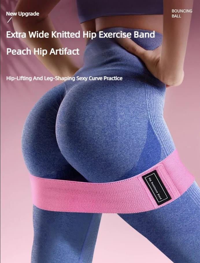 3Pcs Fabric Resistance Hip Boo - Yoga Fitness Resistance Band のレビューと価格