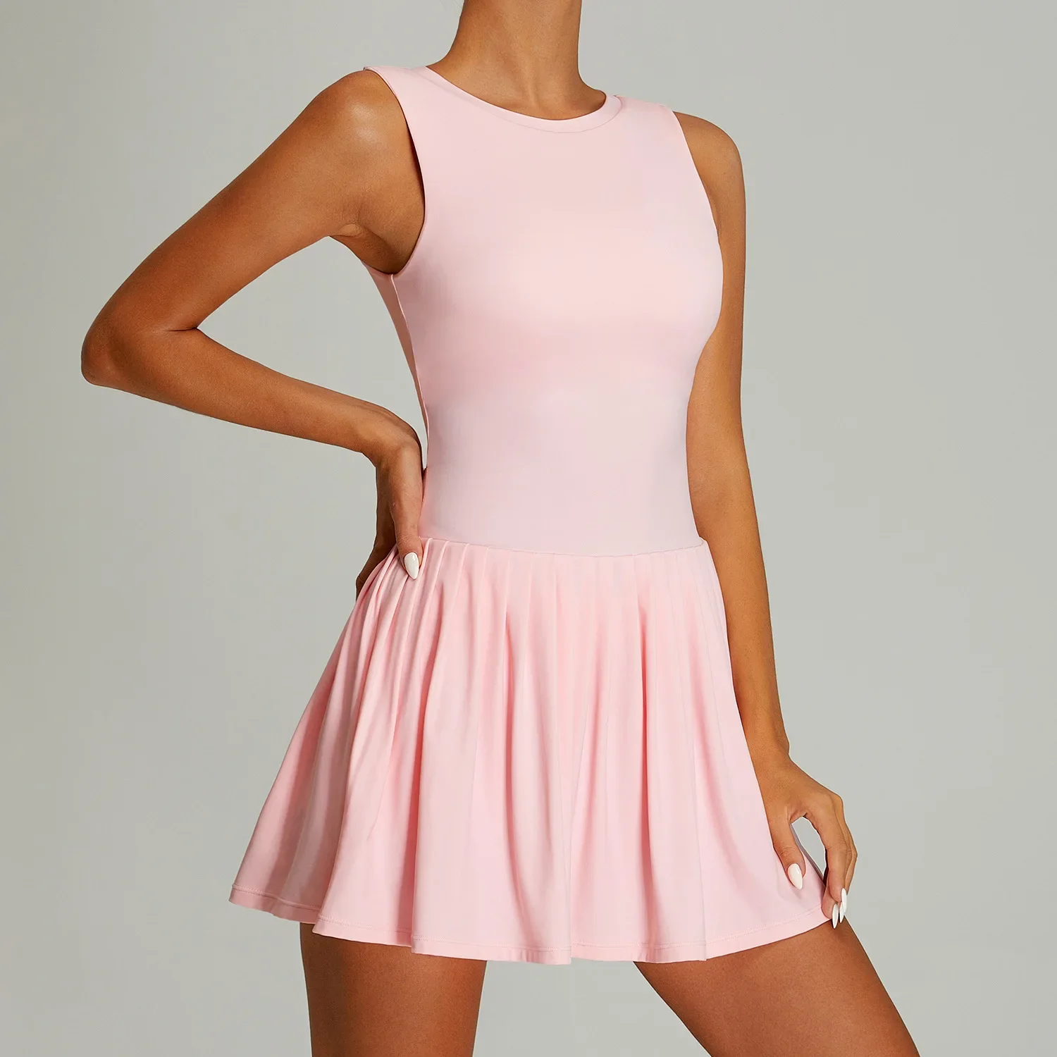 2025 New Women's Tight Fitting - Yoga Fitness Dress のレビューと価格