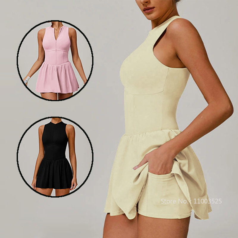 Women Golf Badminton Tennis Dr - Yoga Fitness Dress のレビューと価格