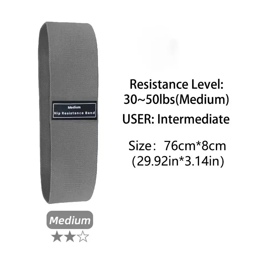 Fabric Resistance Hip Booty Ba - Yoga Fitness Resistance Band のレビューと価格