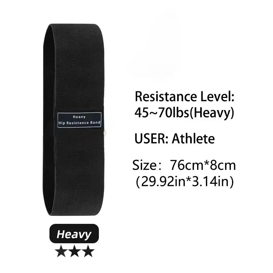 Fabric Resistance Hip Booty Ba - Yoga Fitness Resistance Band のレビューと価格