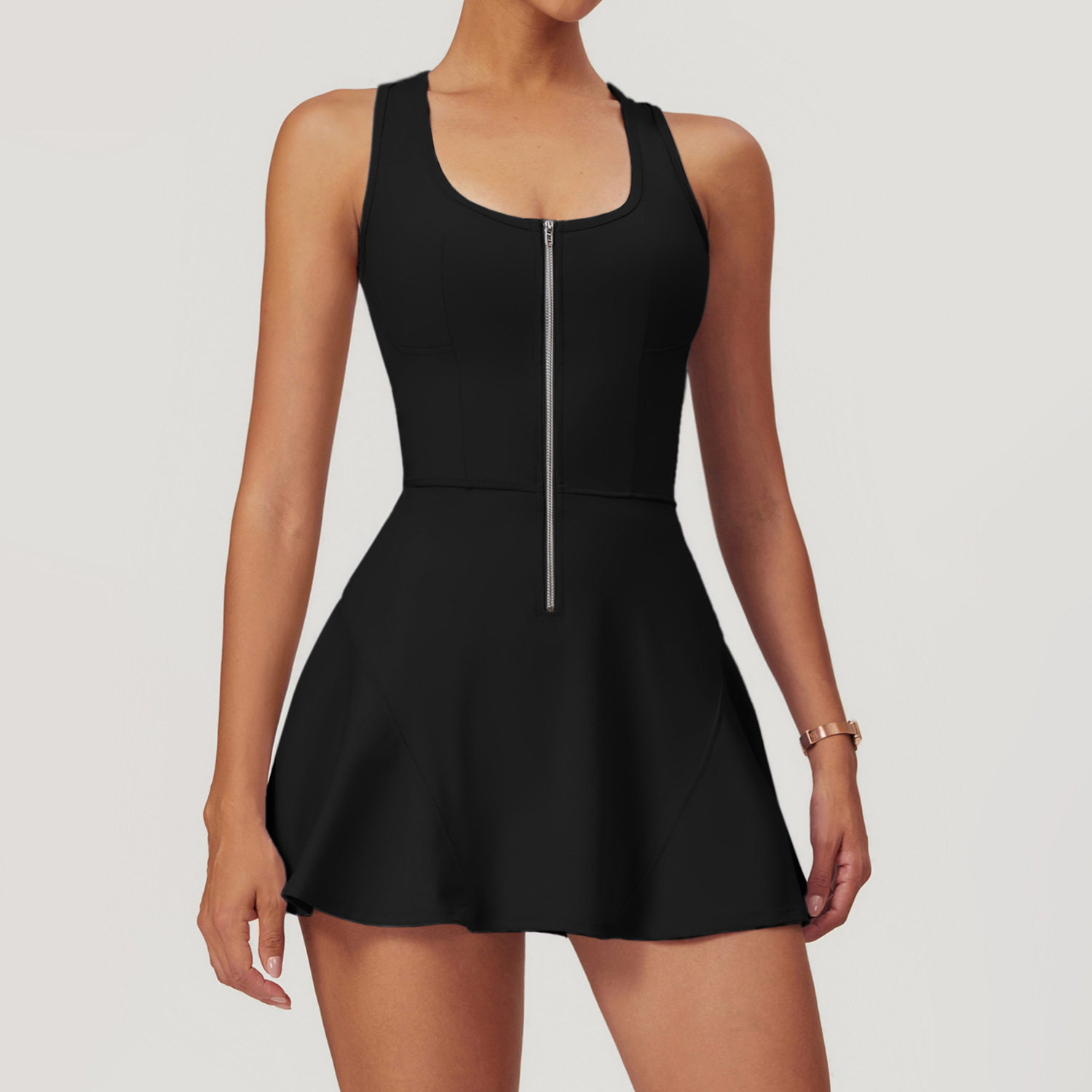 Naked Feeling Walk-proof Tenni - Yoga Fitness Dress のレビューと価格
