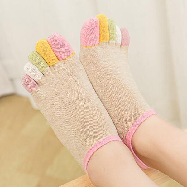 1/5Pairs Women Sports Toe Sock - Yoga Toe Separator のレビューと価格