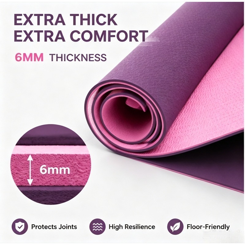 Yoga Mats Anti-slip Sport Fitn - Fitness Yoga Pilates のレビューと価格